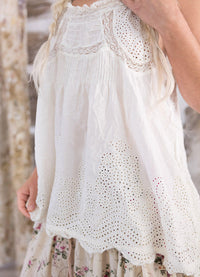 Magnolia Pearl Eyelet Clementine Tank