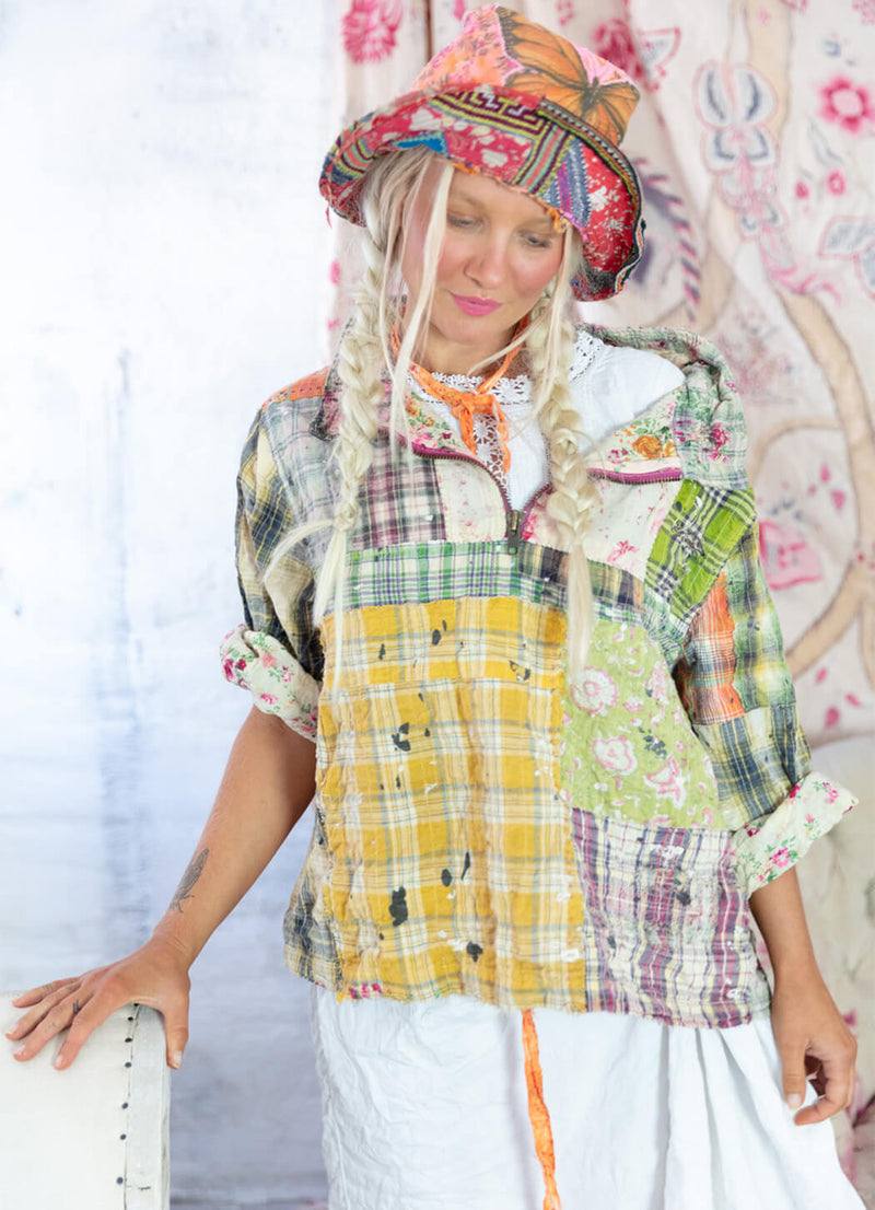 Magnolia Pearl Patchwork Asher Pullover