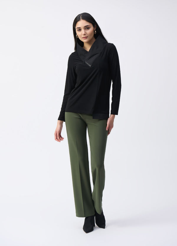 Joseph Ribkoff High-Waisted Wide Leg Pant