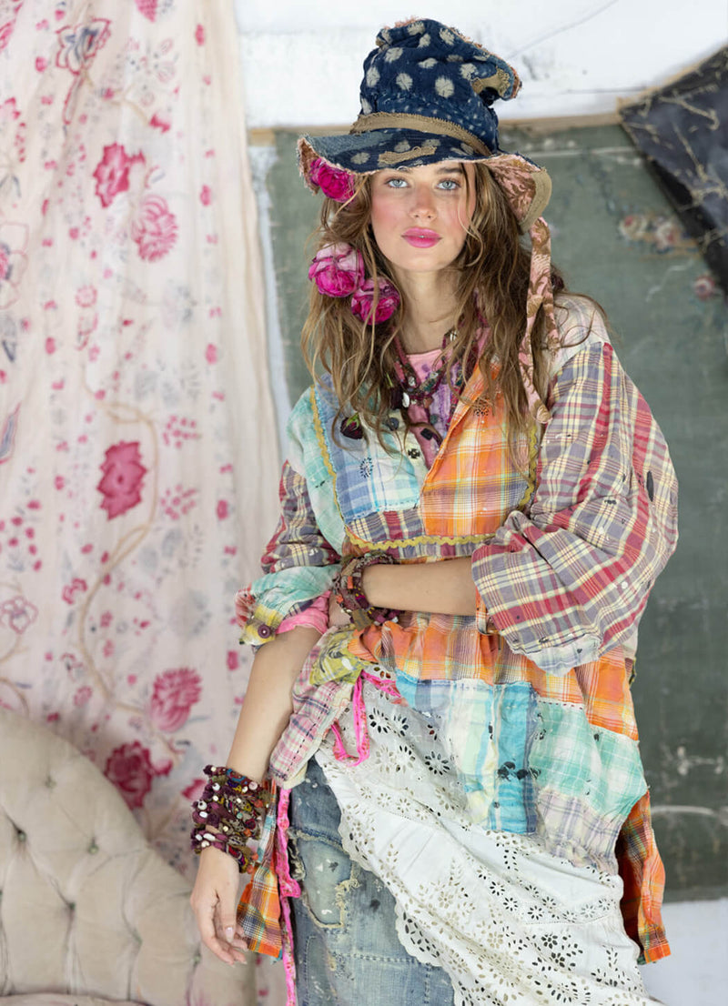 Magnolia Pearl Patchwork Prairie Shirt