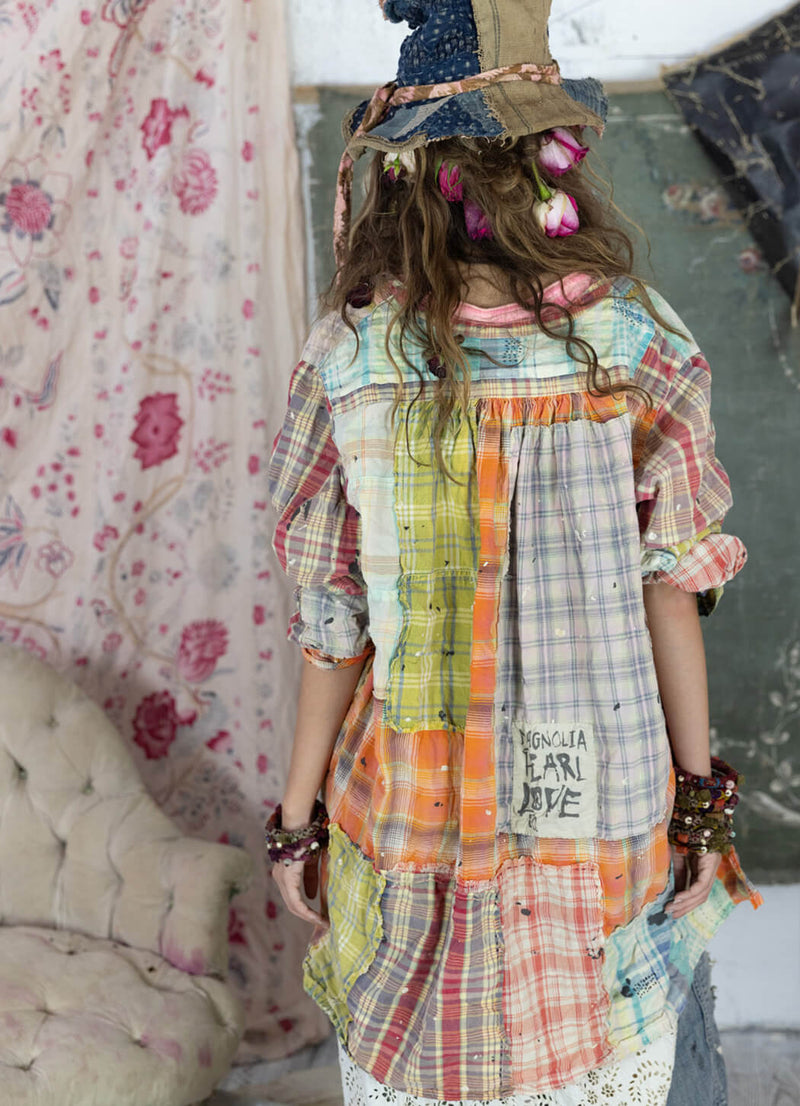 Magnolia Pearl Patchwork Prairie Shirt