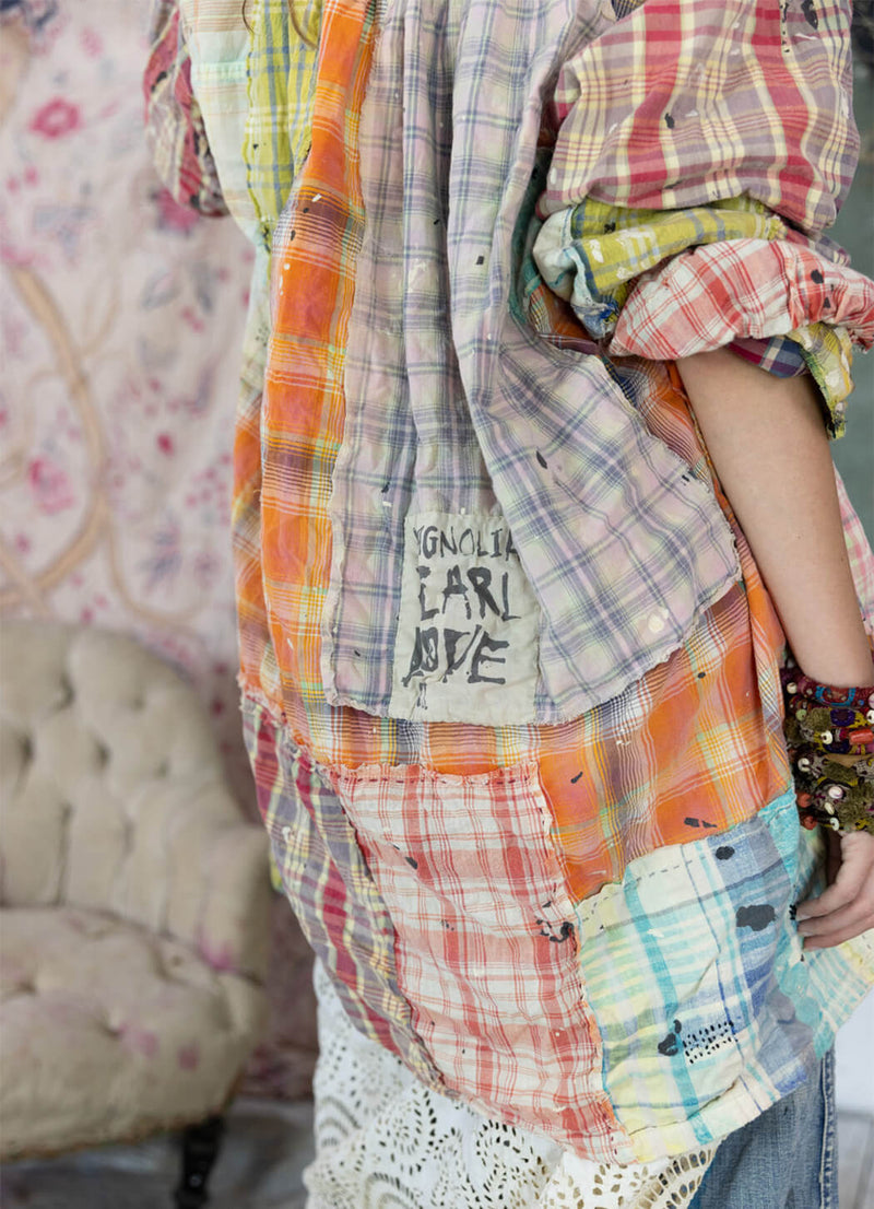 Magnolia Pearl Patchwork Prairie Shirt