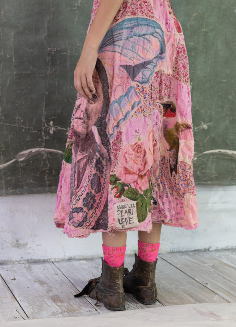 Magnolia Pearl Patchwork Sascha Wrap Skirt