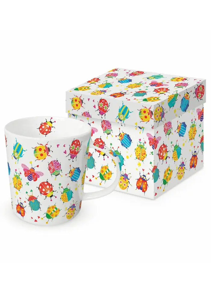 Mug in a Gift Box - Bug Party