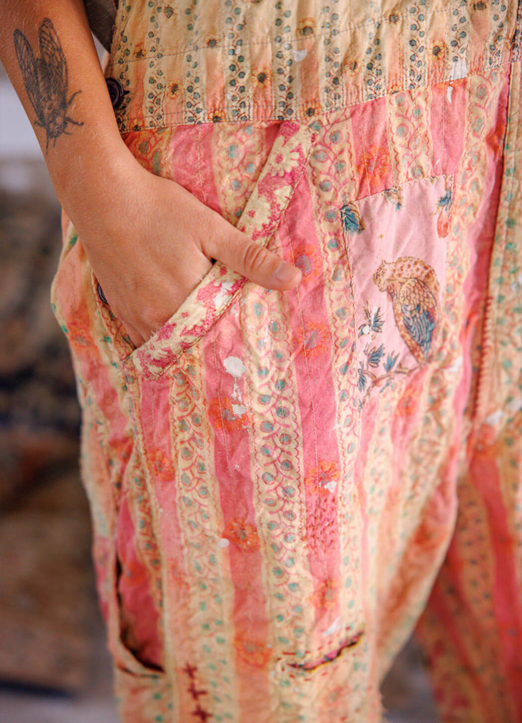 Magnolia Pearl Sunfaded Love Overalls