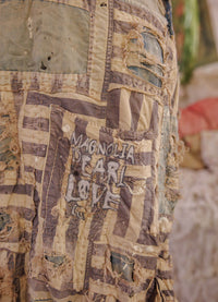 Magnolia Pearl Patchwork Frankie Overalls