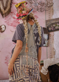 Magnolia Pearl Patchwork Frankie Overalls