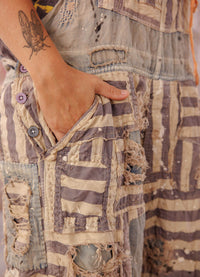 Magnolia Pearl Patchwork Frankie Overalls