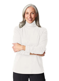 Habitat Cozy Rib Ruched Turtleneck