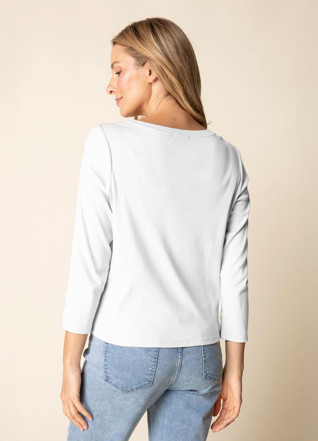 Habitat Cozy Rib Solid Crew Neck Tee