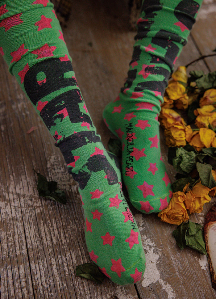Magnolia Pearl Star OTK Sock