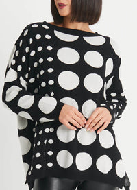 Planet Lots of Dots Crewneck Sweater