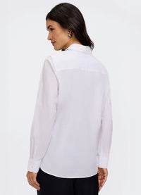 Foxcroft Kylie No-Iron Stretch Long Sleeve Shirt