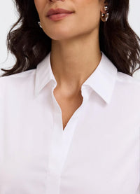 Foxcroft Kylie No-Iron Stretch Long Sleeve Shirt