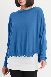 Planet Shabby Chic Crewneck Sweater