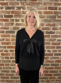 J. Society Tie Front Cardi