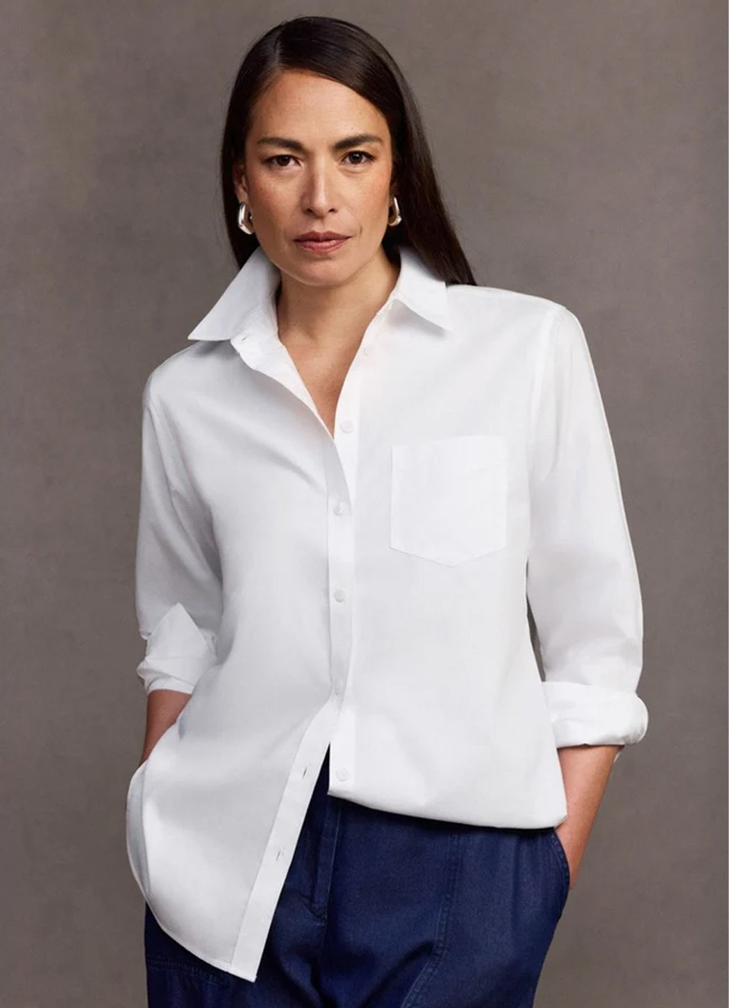 Foxcroft Boyfriend Shirt