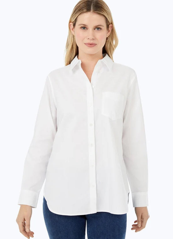 Foxcroft Boyfriend Shirt