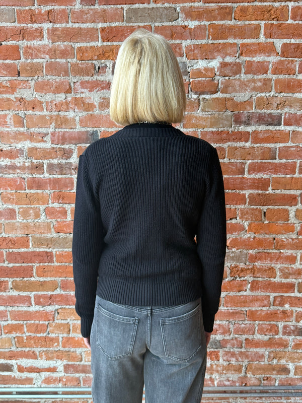J Society Shaker Back Collarless Puffer