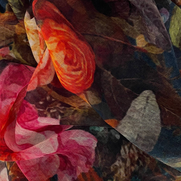 Chinar  Claire  Silk Scarf