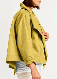 Planet Cropped Asymmetrical Jacket