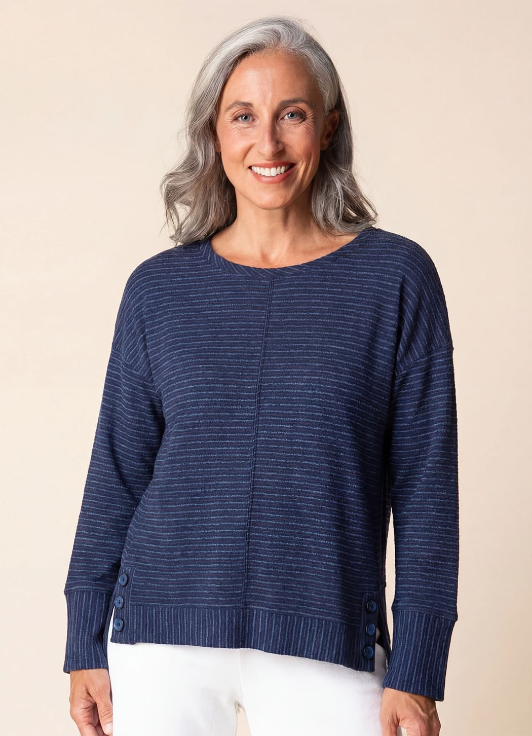 Habitat Pasadena Stripe Grove Pullover