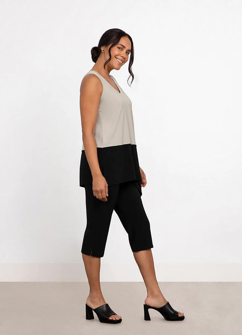 Sympli Color Block Reversible Angle Tank