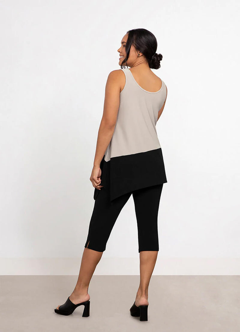 Sympli Color Block Reversible Angle Tank