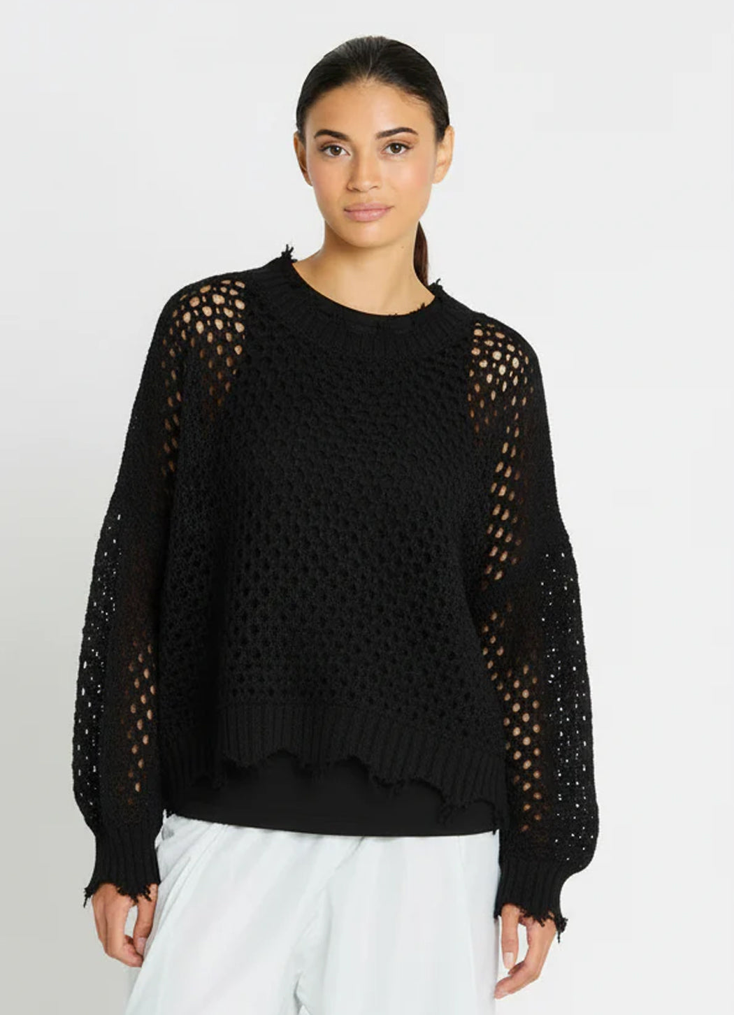 Planet Hamptons Crochet Sweater