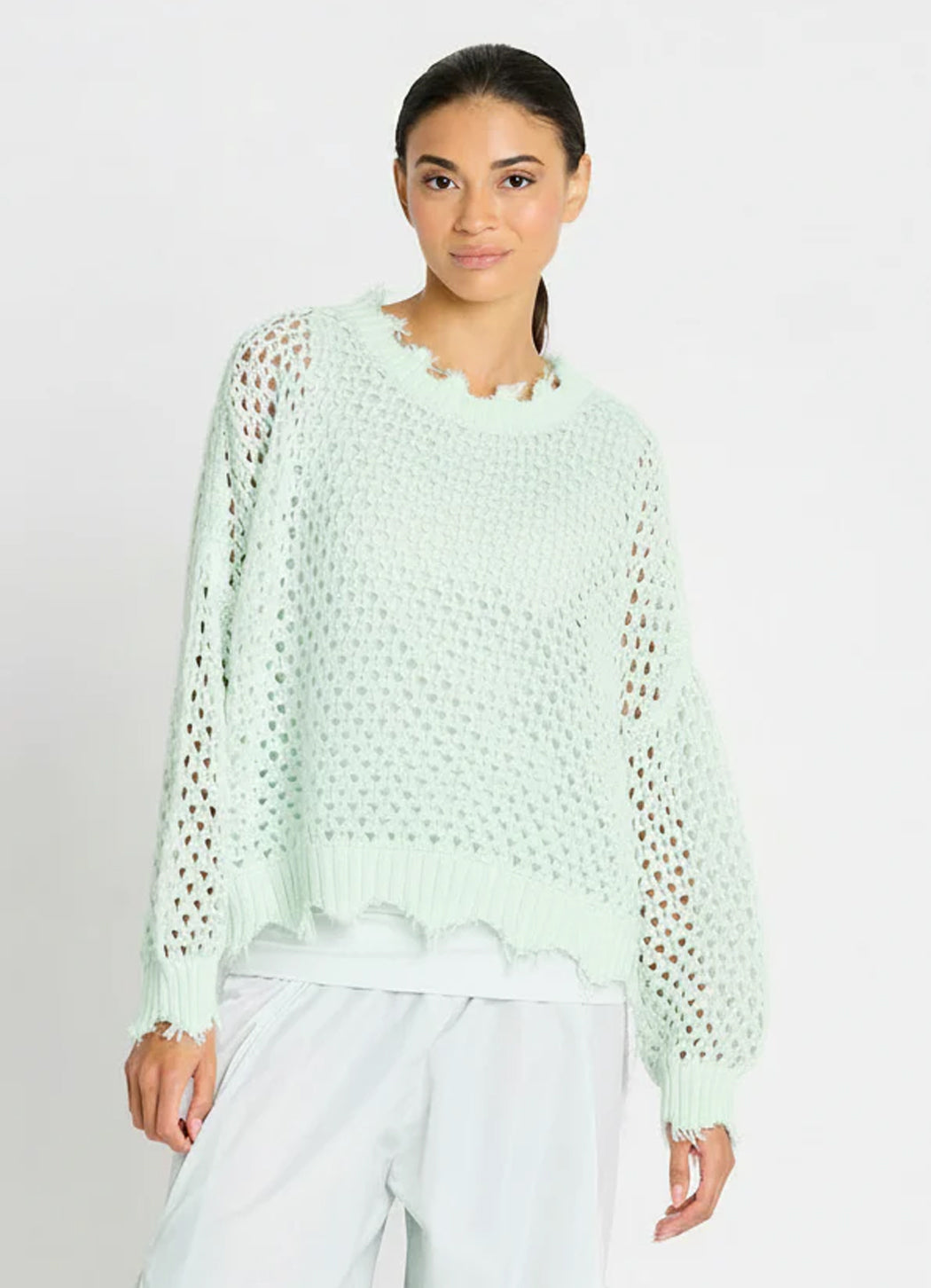 Planet Hamptons Crochet Sweater