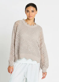 Planet Hamptons Crochet Sweater