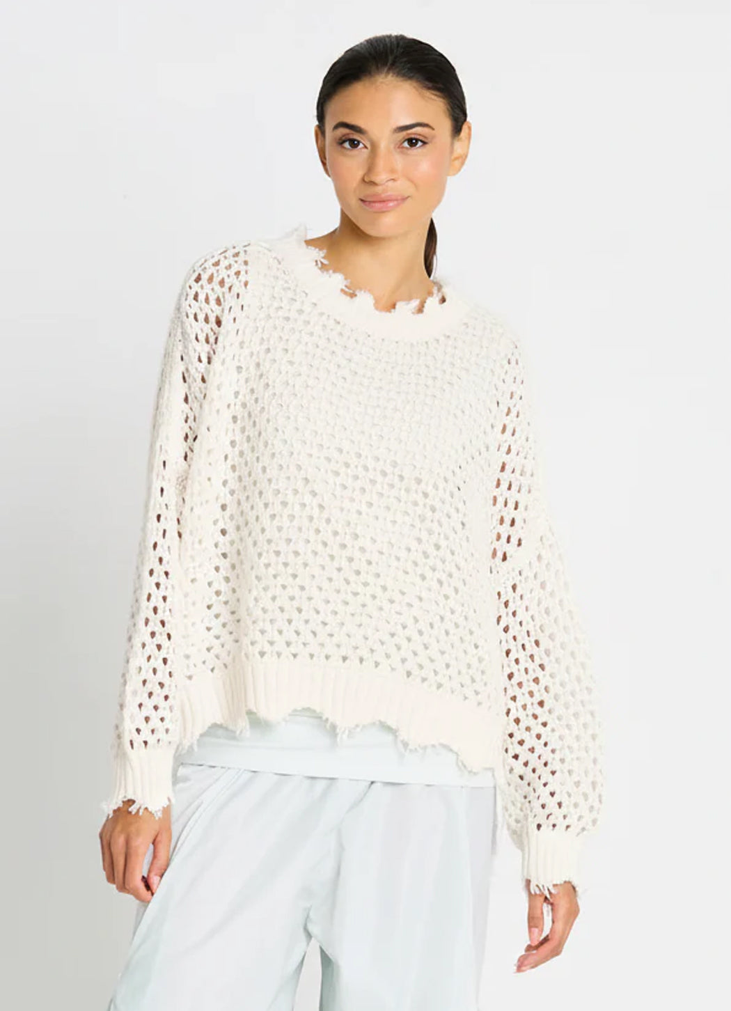 Planet Hamptons Crochet Sweater