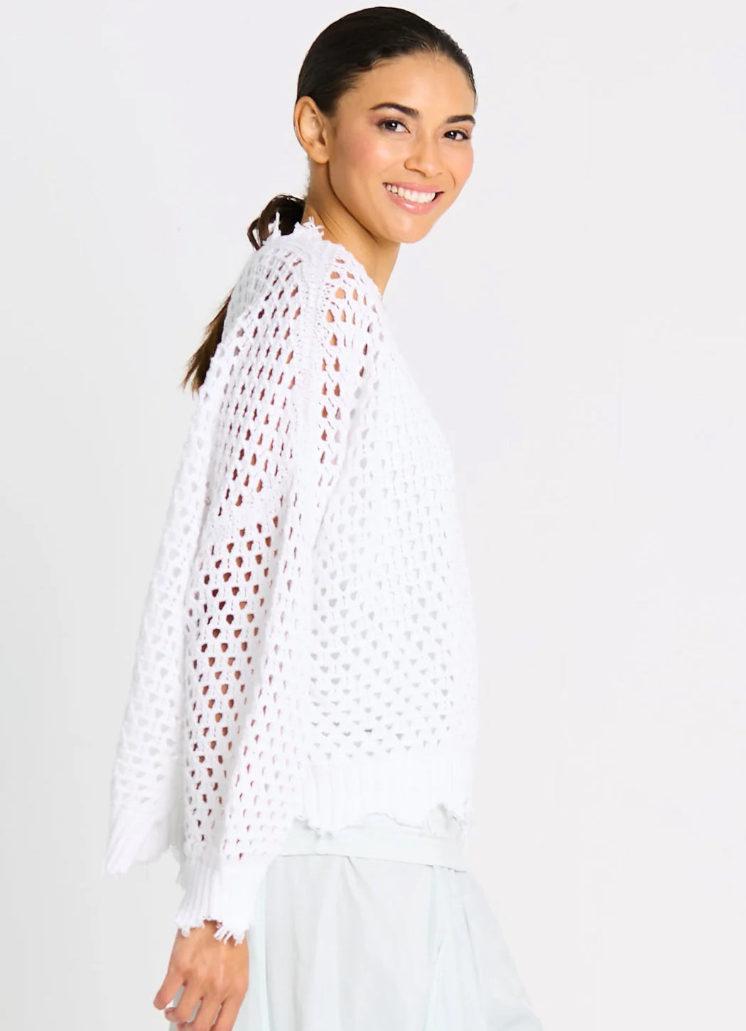 Planet Hamptons Crochet Sweater