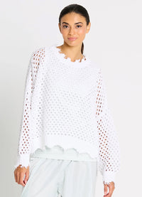 Planet Hamptons Crochet Sweater