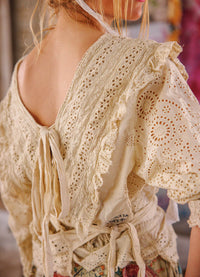 Magnolia Pearl Eyelet Rosario Blouse