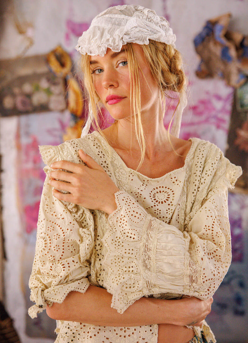 Magnolia Pearl Eyelet Rosario Blouse