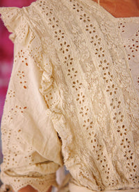 Magnolia Pearl Eyelet Rosario Blouse