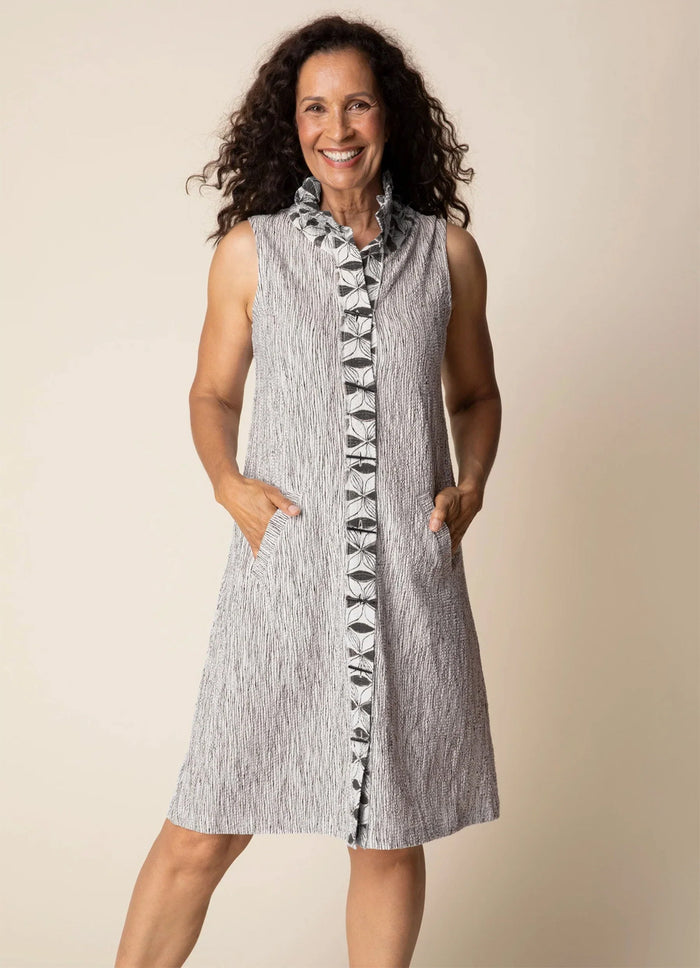 Habitat Crinkle Crepe Floral Mix Maia Dress