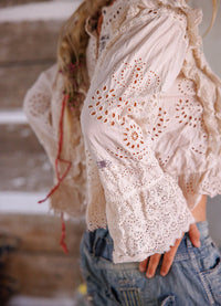 Magnolia Pearl Hermione Eyelet Blouse