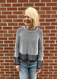 J. Society Plaited Crew Sweater