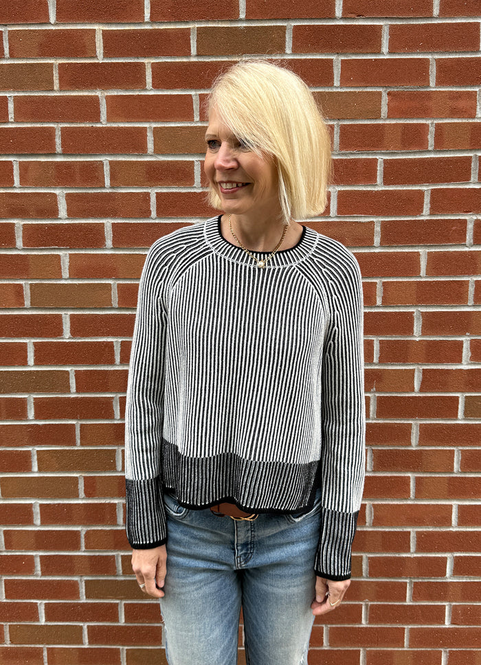 J. Society Plaited Crew Sweater