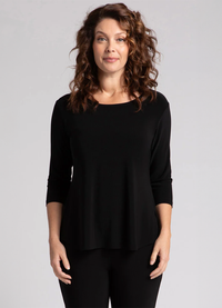 Sympli Go To Classic 3/4 Sleeve Relaxed Tee