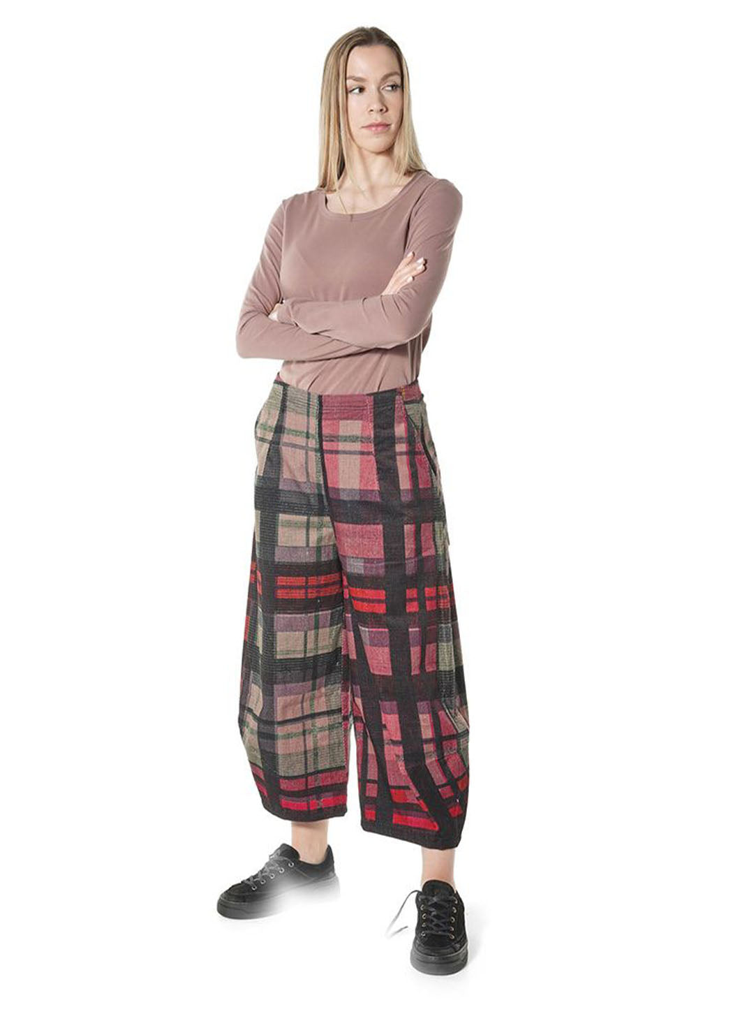Rundholz Black Label Check Balloon Trousers