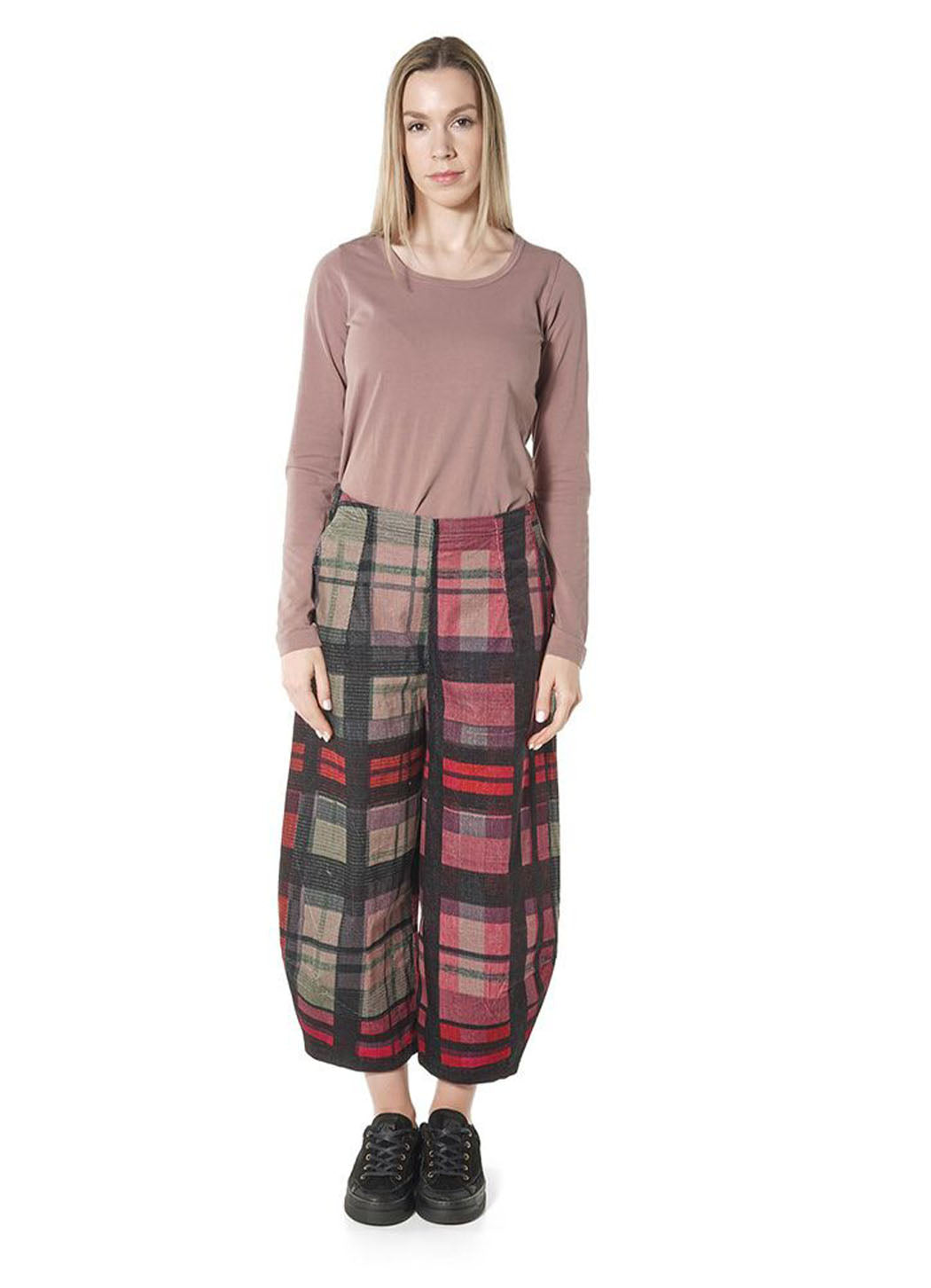 Rundholz Black Label Check Balloon Trousers