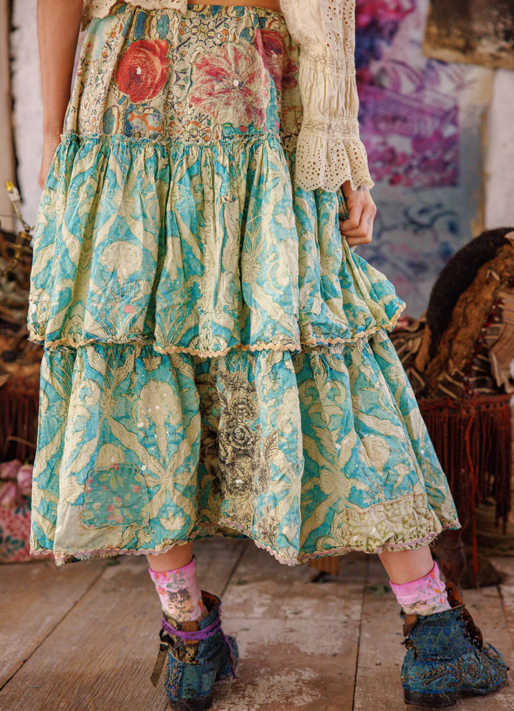 Magnolia Pearl ★ Lucca Skirt Magnolia Pearl Layered Lucca Skirt – Details Direct