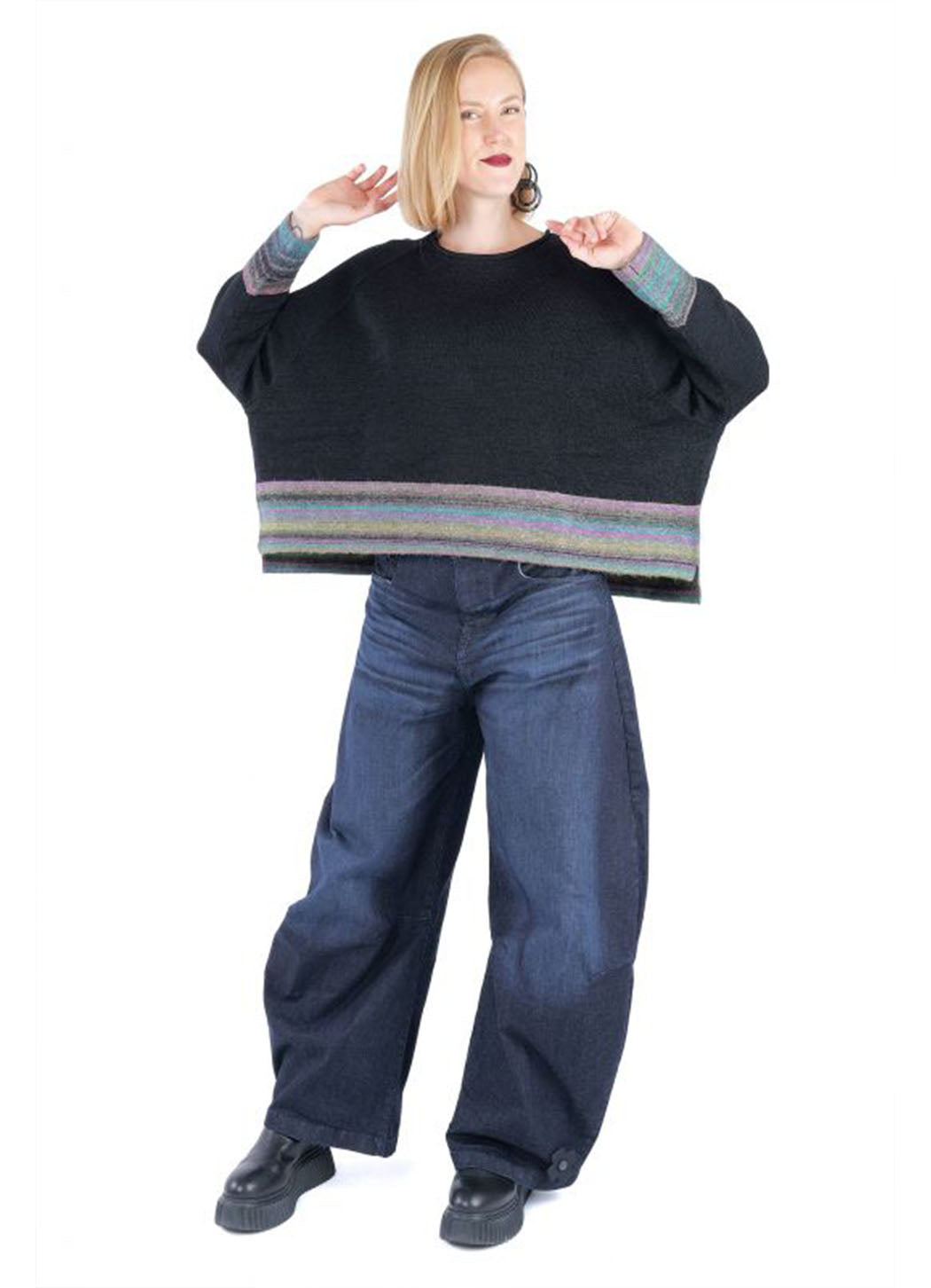 Rundholz Black Label Black Stripe Pullover