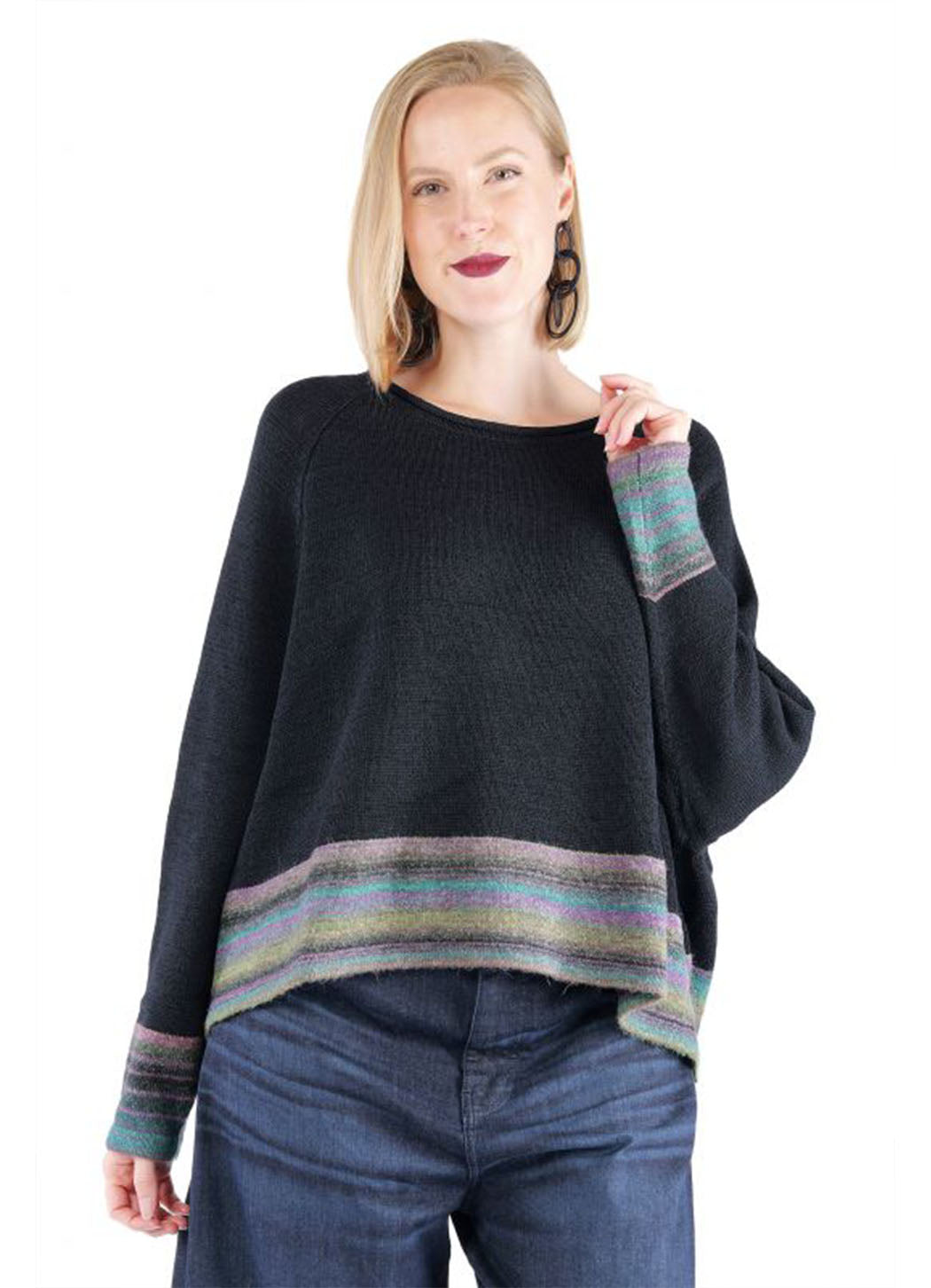 Rundholz Black Label Black Stripe Pullover