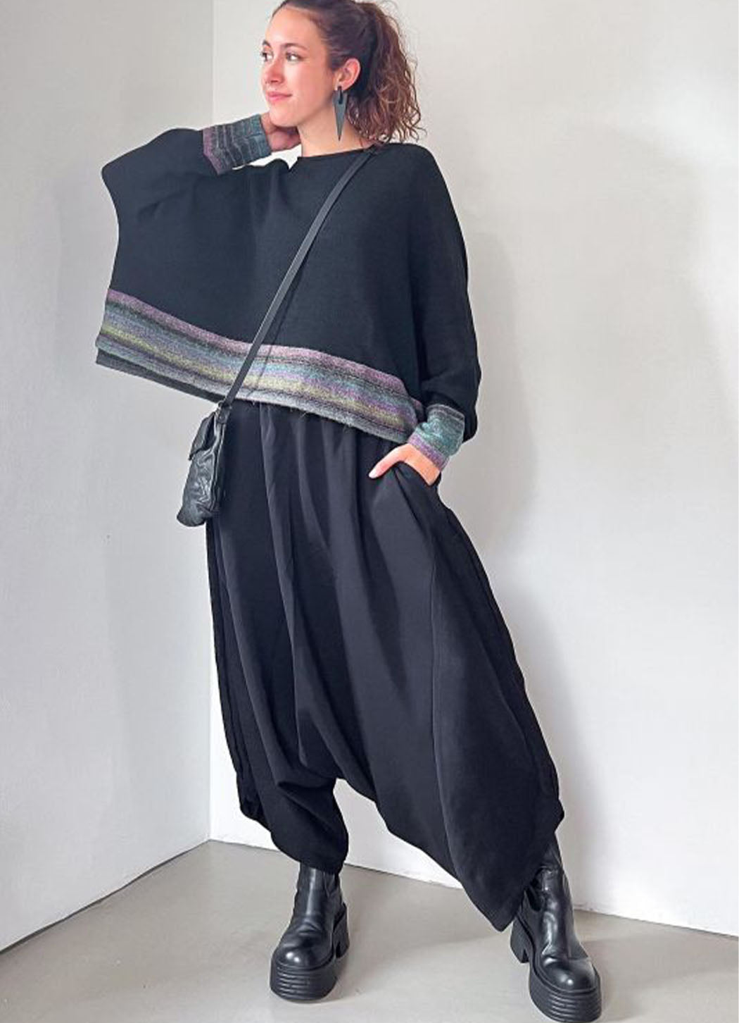 Rundholz Black Label Black Stripe Pullover