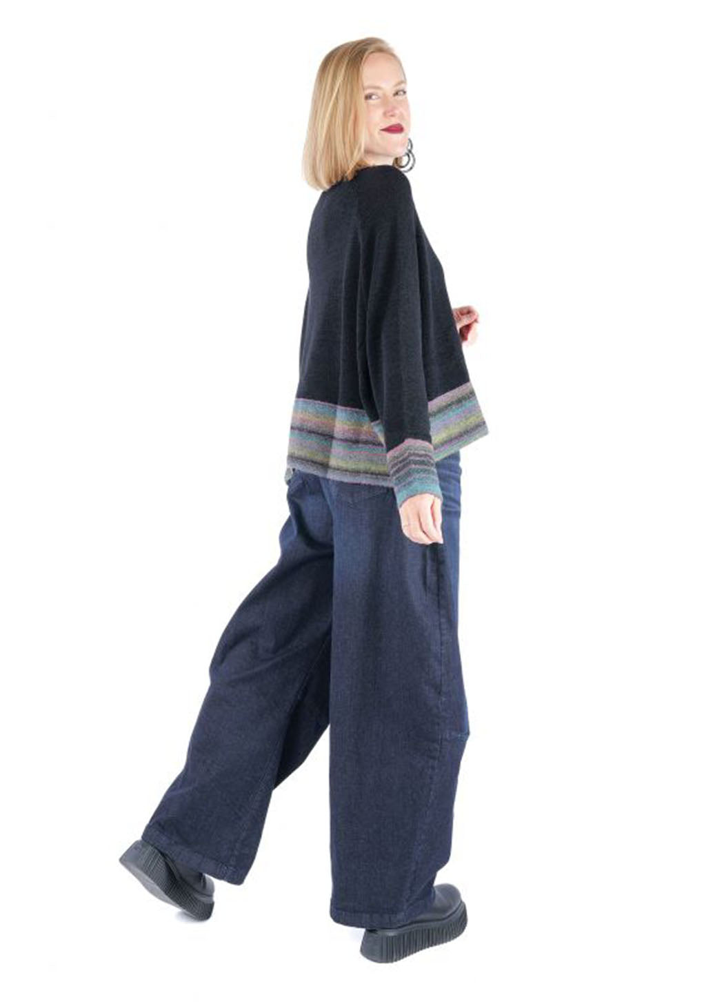 Rundholz Black Label Black Stripe Pullover