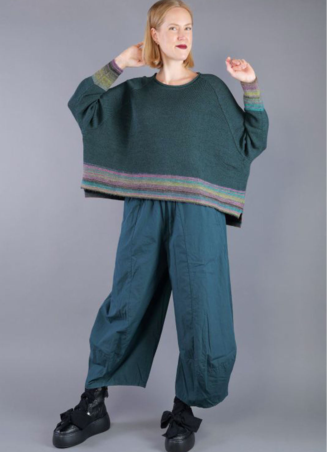 Rundholz Black Label Forest Stripe Pullover
